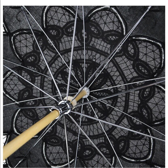 Host Pick! ๐ Beautiful Brand New Batten Lace Parasols ๐โ๏ธ - Picture 11 of 16